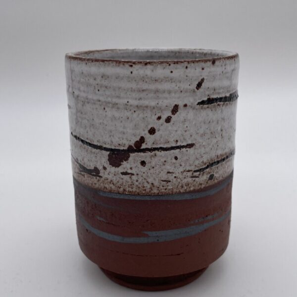 handmade clay pottery cup