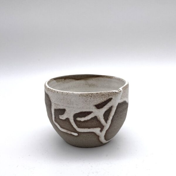 handmade pottery clay bowl