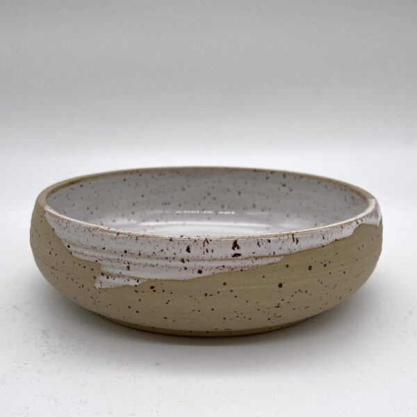 handmade pottery clay bowl