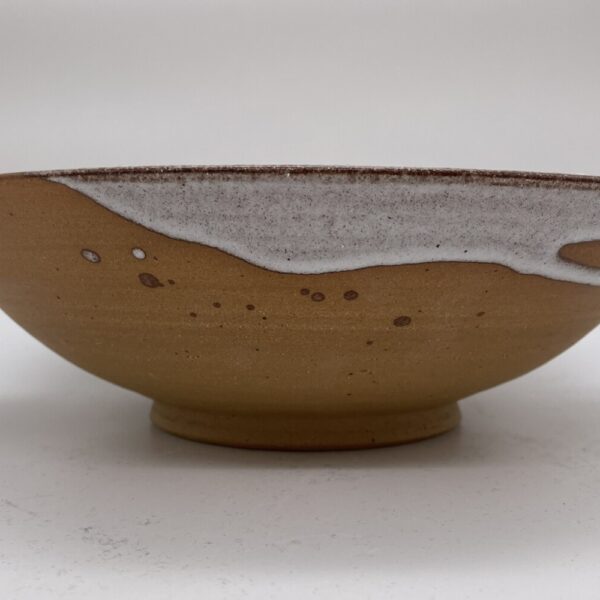 handmade pottery clay bowl